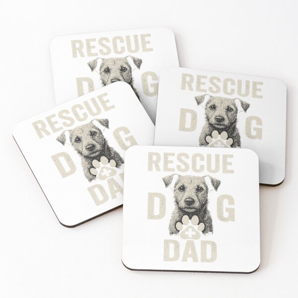 Item preview, Rescue Dog Dad designed and sold by NotForMoney.