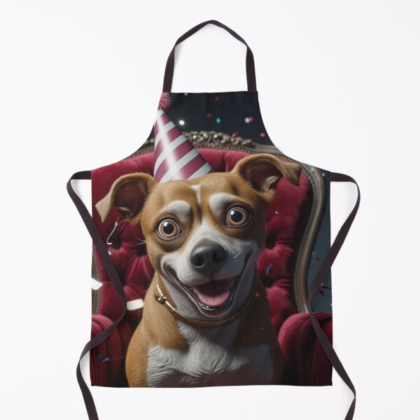 Item preview, Funny Realistic Dog with Party Hat – Hyper-Detail 8K Pet Art designed and sold by cats-dogs1.