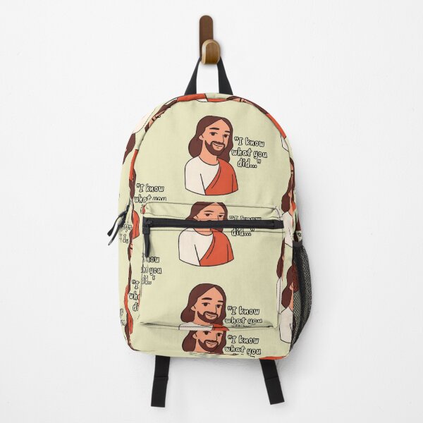 Item preview, I Know What You Did - Humorous All-Knowing Jesus Cartoon designed and sold by Aadiimanavv.