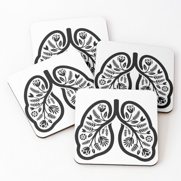 Item preview, Floral Lungs - This gift is perfect for those who love nature, art, and the symbolism of breath as the source of life. designed and sold by ZyziowskyArt.
