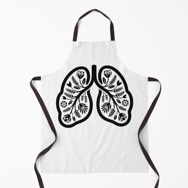 Item preview, Floral Lungs - This gift is perfect for those who love nature, art, and the symbolism of breath as the source of life. designed and sold by ZyziowskyArt.