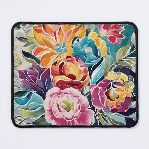 Item preview, Stylized botanical motif. designed and sold by WitInNuKicks.
