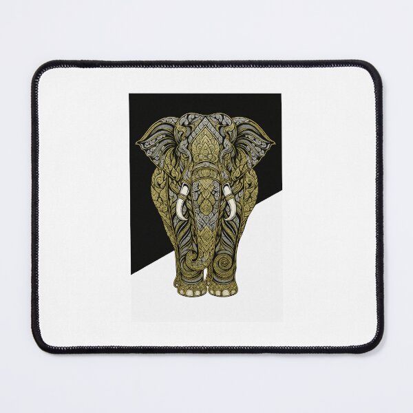 Item preview, Majestic Ornamental Elephant – Thai Art Mandala Style designed and sold by shikuldo7.