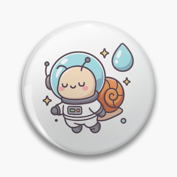 Item preview, Space Snail – Astronaut Snail designed and sold by ALBANAT.