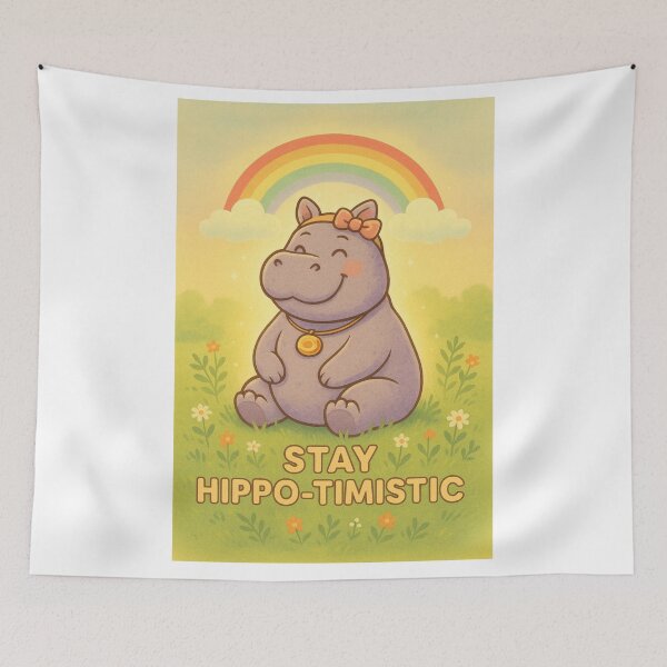 Item preview, Mantente hipo-timista designed and sold by CL7-Graphics.