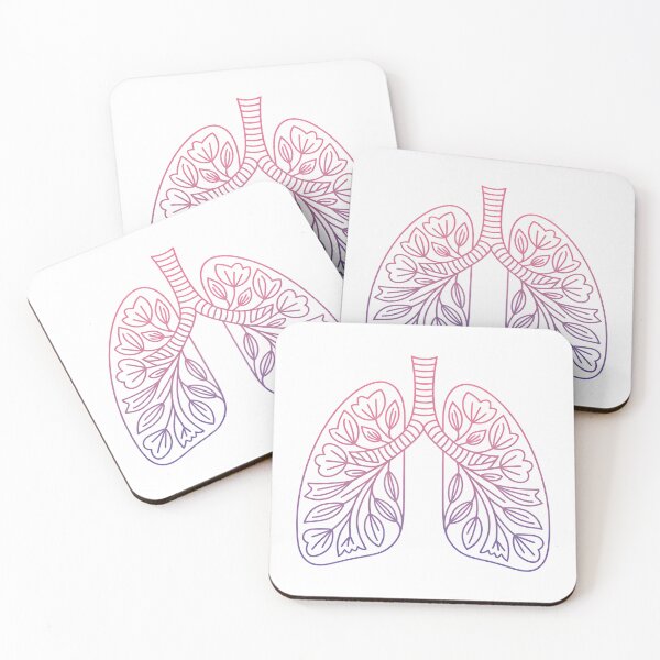 Item preview, Floral Lungs - This gift is perfect for those who love nature, art, and the symbolism of breath as the source of life. designed and sold by ZyziowskyArt.