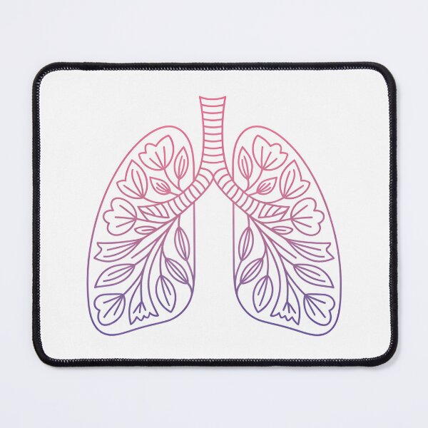 Item preview, Floral Lungs - This gift is perfect for those who love nature, art, and the symbolism of breath as the source of life. designed and sold by ZyziowskyArt.