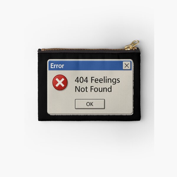 Item preview, 404 Feelings Not Found – Retro Windows XP Error T-Shirt designed and sold by martin max.