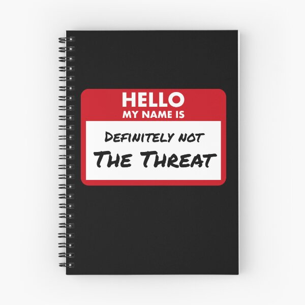 Item preview, Hello, My Name Is: Definitely Not The Threat – Funny MTG Name Tag designed and sold by SoftSorceress.