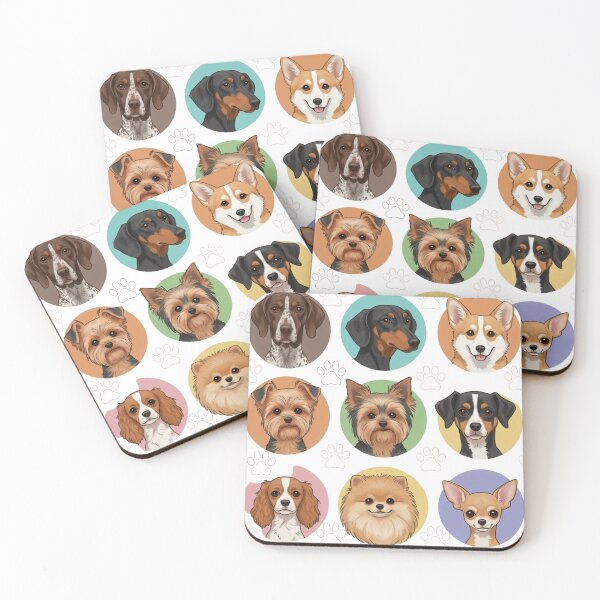 Item preview, Pawsitively Adorable: Cute Dogs Design designed and sold by AlienTechs.