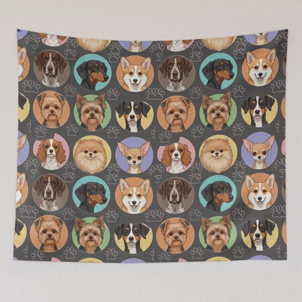 Item preview, Pawsitively Adorable: Cute Dogs Design designed and sold by AlienTechs.