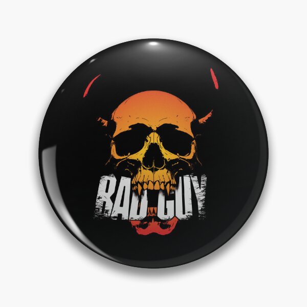 Item preview, Bad Guy Devil Skull designed and sold by MCDPShop.