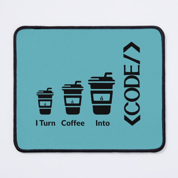 Item preview, I Turn Coffee into Code – Funny Coding Quote Design designed and sold by InDesignUSA.