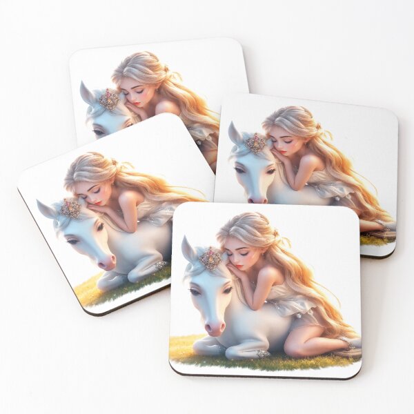 Item preview, Princess with Unicorn designed and sold by Little Corner.