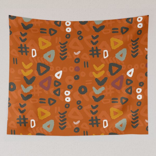 Item preview, Tribal African Motifs Pattern designed and sold by Farissa Designs.