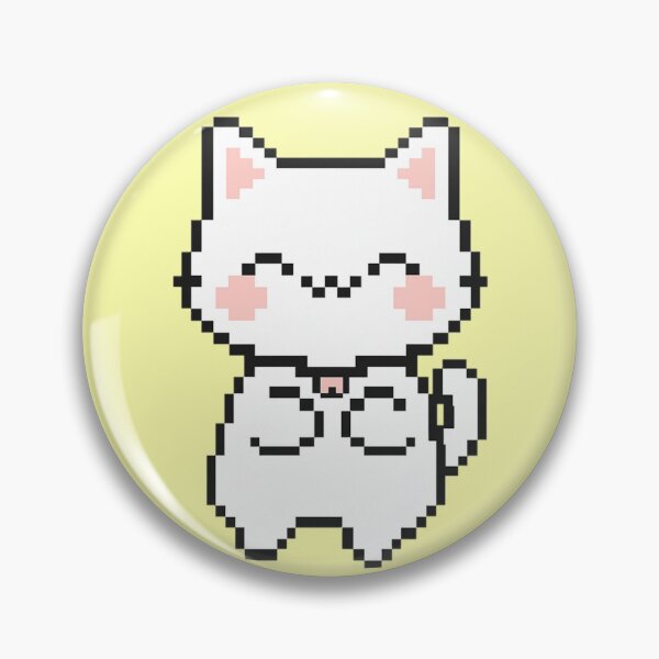 Item preview, Pixel White Cat designed and sold by Random 00.