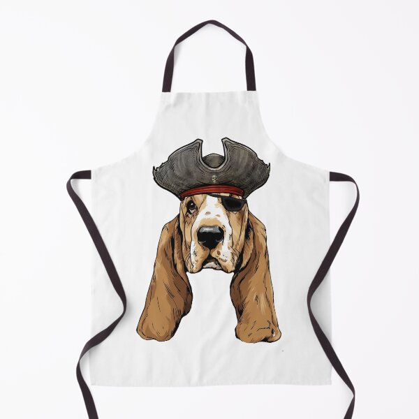 Item preview, Basset Hound Pirate designed and sold by whyitsme.