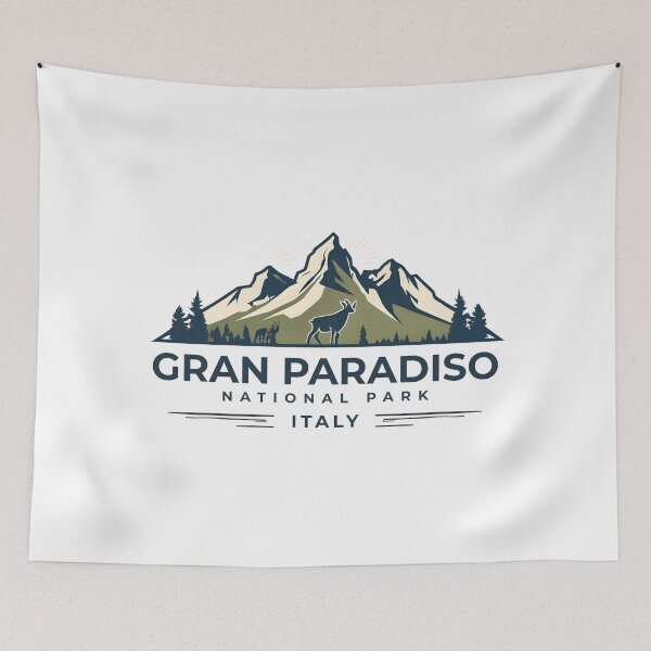 Item preview, Gran Paradiso National Park - Italy designed and sold by GoodOldVintage.