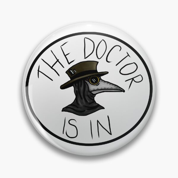 Aperçu de l'œuvre Le docteur est là - Le docteur de la peste, c'est ça ! créée et vendue par Janine Louise.