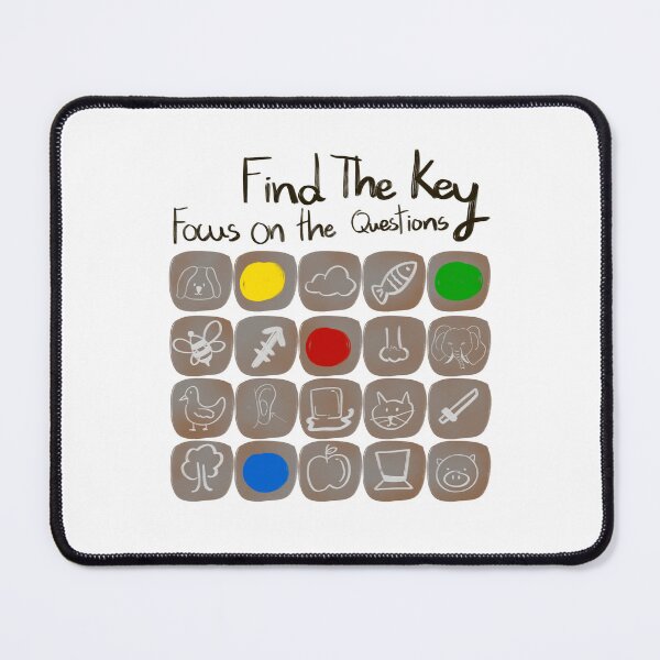 Item preview, Brain Teaser : Question (Find the key) designed and sold by xMErCUrY03x.