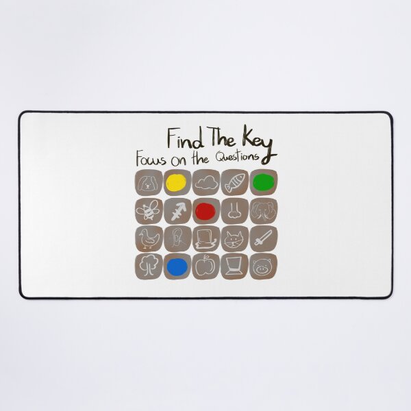Item preview, Brain Teaser : Question (Find the key) designed and sold by xMErCUrY03x.