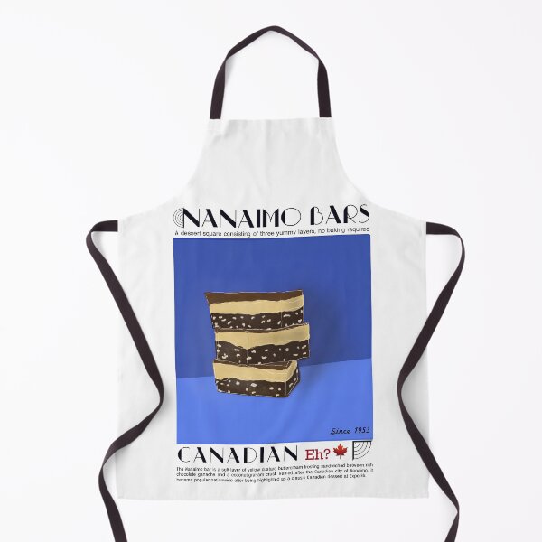 Item preview, Nanaimo bars food poster, Canadian eh? designed and sold by Ilikeiwantilove.