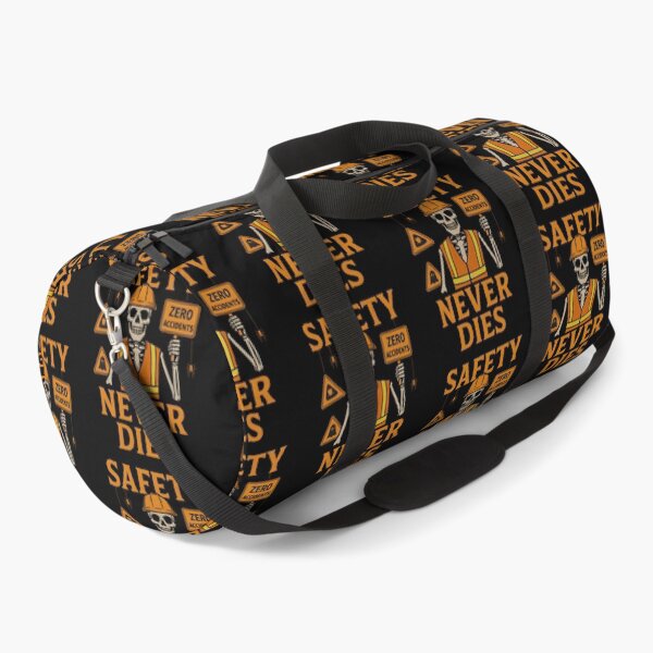 Item preview, Safety Never Dies – Halloween Safety Officer Skeleton Design designed and sold by PeteLawliiet.