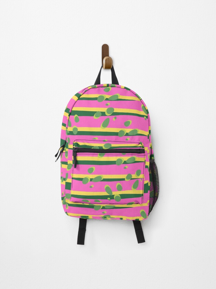 Thumbnail 1 of 3, Backpack, Tropical Abstract Pattern designed and sold by TurquoiseBird.