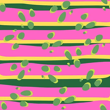 Artwork thumbnail, Tropical Abstract Pattern by TurquoiseBird