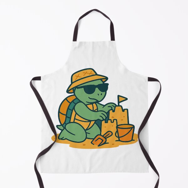 Item preview, Beach Day Turtle designed and sold by TinyDoodles.