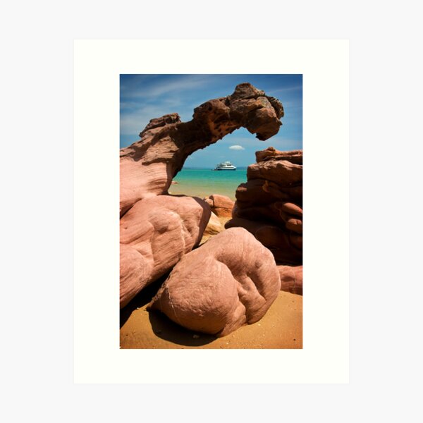 Beach Scene. The Kimberley Art Print