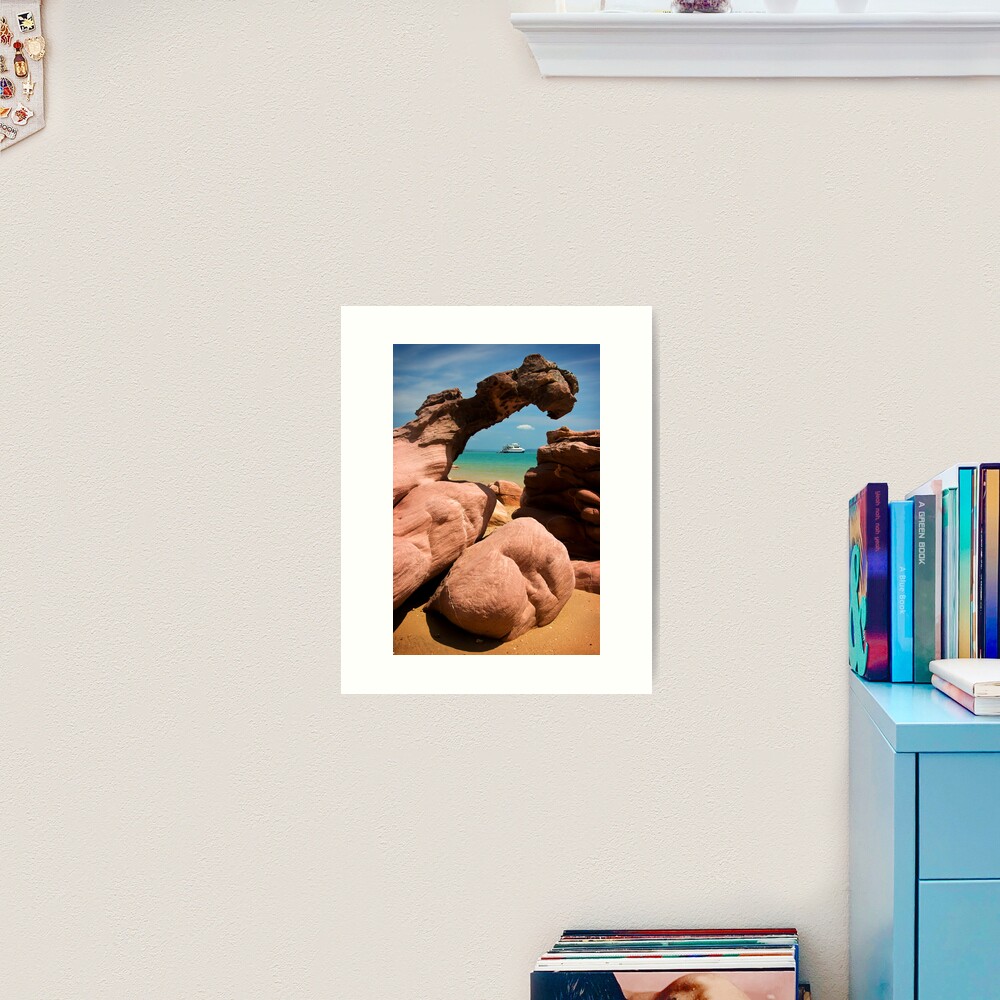 Beach Scene. The Kimberley Art Print
