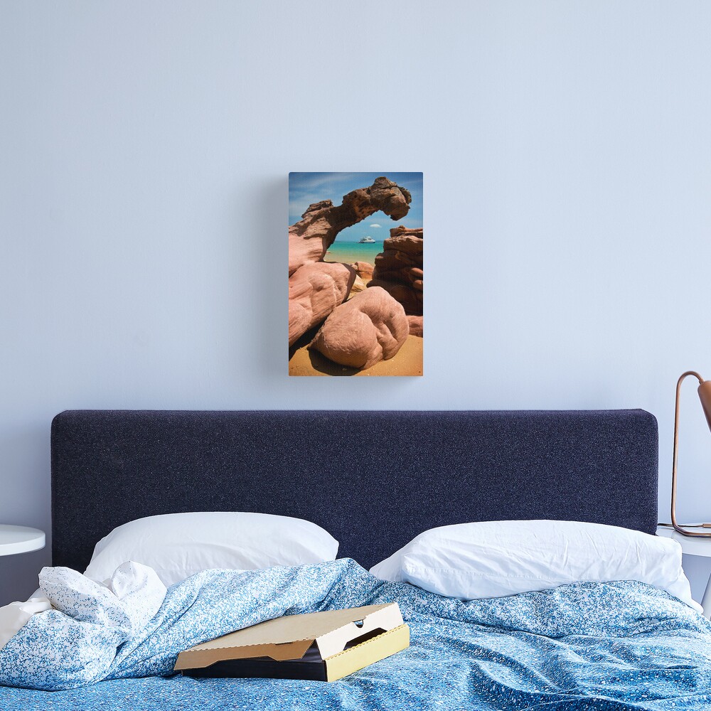 Beach Scene. The Kimberley Canvas Print