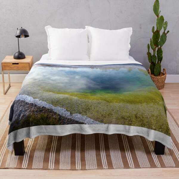 Item preview, Morning Glory Pool Reflections, Yellowstone National Park, Wyoming designed and sold by Catherine Sherman.