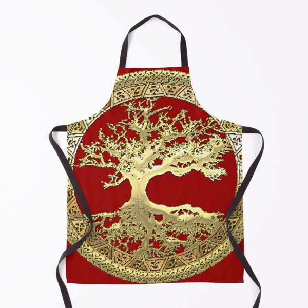 Item preview, Celtic Tree of Life, Yggdrasil  [Gold] designed and sold by Serge Averbukh Art Studio.