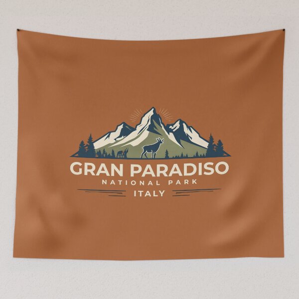 Item preview, Gran Paradiso National Park - Italy designed and sold by GoodOldVintage.