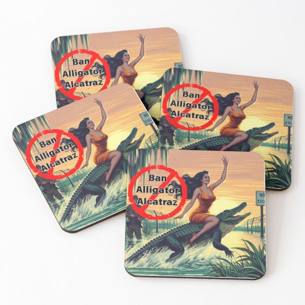 Item preview, Escape from Alligator Alcatraz  designed and sold by FloridaWildOnes.