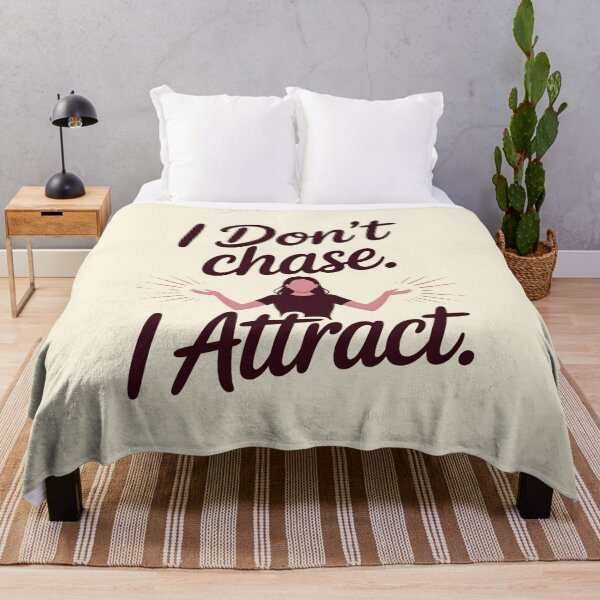 Item preview, I Don’t Chase I Attract – Feminine Manifestation Quote Design designed and sold by Enjoy237.