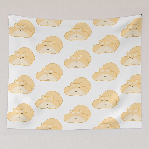 Item preview, sleeping cute chubby hamster designed and sold by luvissaya.