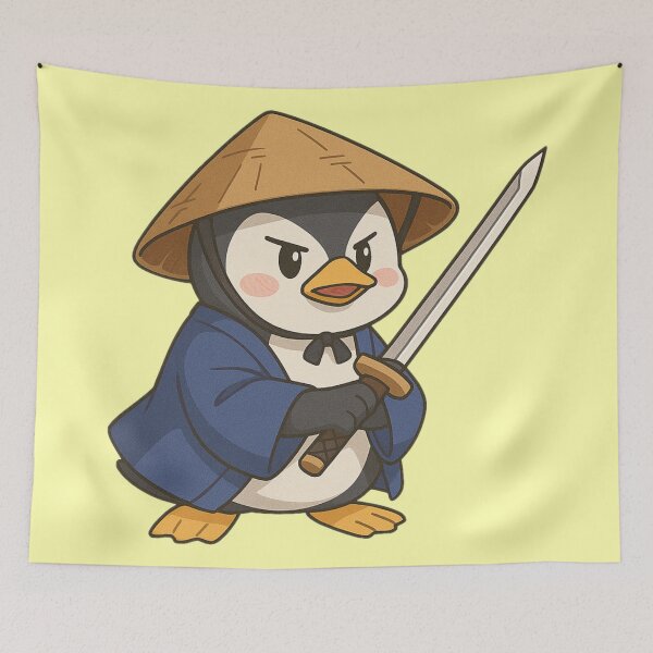 Item preview, Pixel Penguin Samurai  designed and sold by Random 00.