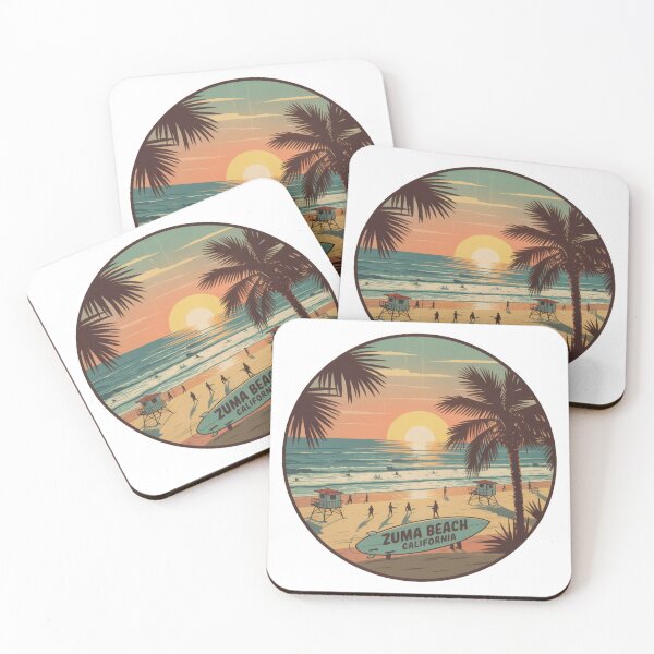 Artikelvorschau, Zuma Beach Kalifornien Surferparadies Design entworfen und verkauft von CircinusStore.