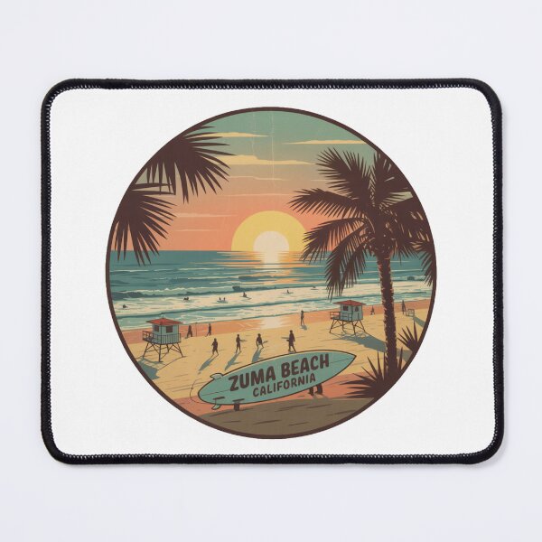 Item preview, Zuma Beach California Surfer’s Paradise Design designed and sold by CircinusStore.