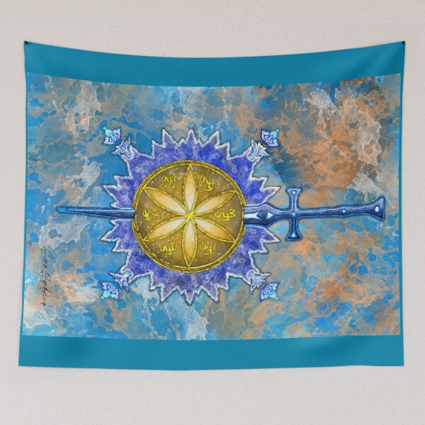 Item preview, Spada dell'Arcangelo Michele designed and sold by La Fiamma di Lemuria.
