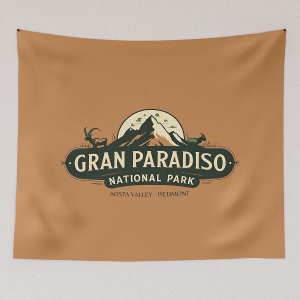 Item preview, Gran Paradiso National Park - Italy designed and sold by GoodOldVintage.