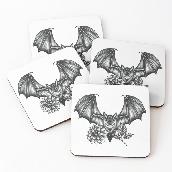 Item preview, The Bat with a Dahlia designed and sold by Laentya.