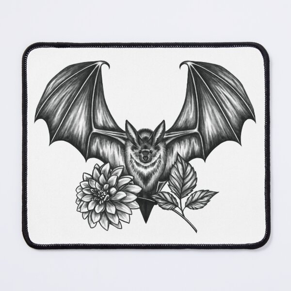 Item preview, The Bat with a Dahlia designed and sold by Laentya.