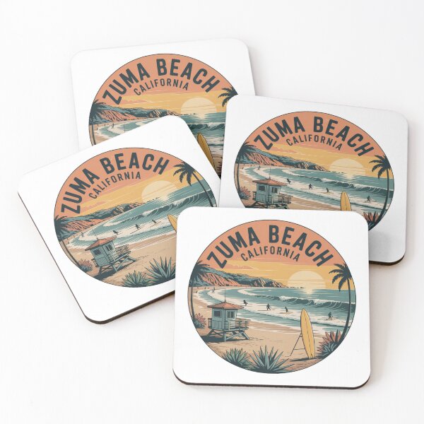 Item preview, Zuma Beach California Surf Break Design designed and sold by CircinusStore.