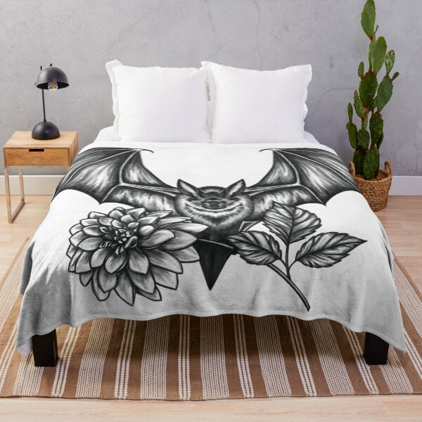 Item preview, The Bat with a Dahlia designed and sold by Laentya.