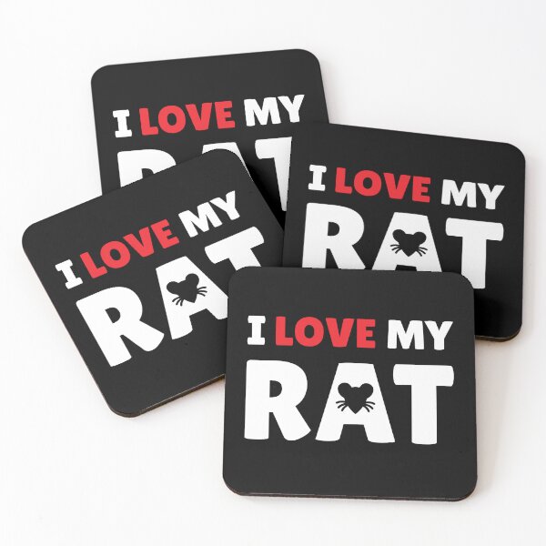 Item preview, I Love My Rat designed and sold by A-U-Design.
