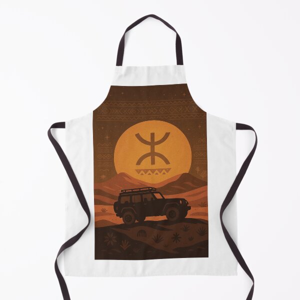Item preview, Rugged Routes – Amazigh Off‑Road Explorer ⵣ designed and sold by salimarts5dz.
